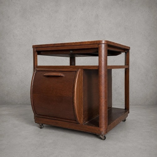 Art deco vintage walnut drinks - deco,