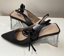 Ladies Shoes by Bebo - Strappy Perspex Heel Size 5  New.