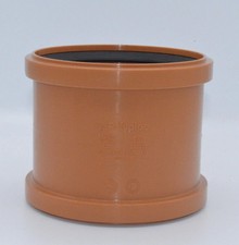 Polypipe UG402 - Underground Drainage 110mm Polypropylene Coupler Double Socket
