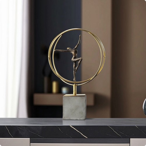 Gymnast figurine with - gymnast,