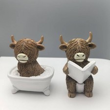 HIGHLAND COW SOAKING BATH