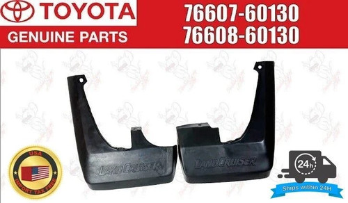 Toyota oem rear mud guards - mud,