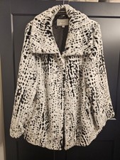 Dennis Basso Platinum Faux Fur