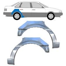 Rear wing repair panel for