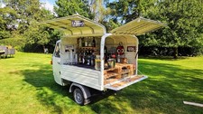 1980 Italian Piaggio Ape  401 - Prosecco Van / Mobile Bar - Original - 175cc