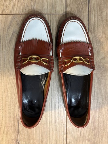 Celine triomphe loafers brown - triomphe,