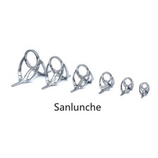 6pcs Stainless Steel Boat Rod