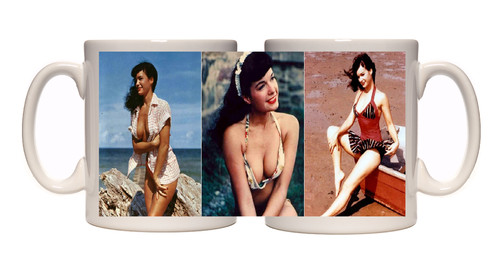 Bettie page mug bettie page