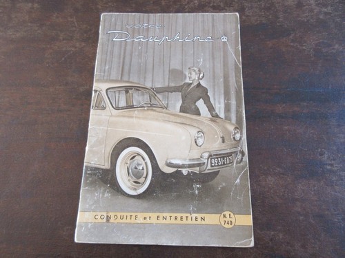 Renault dauphine oem conduite - dauphine,
