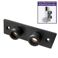 Black Easy Fixing Plate