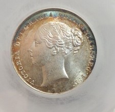 UK Victoria 1846 Shilling CGS