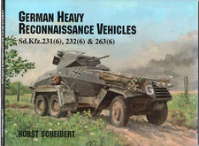 Military Book - German Heavy Reconnaissance Vehicles. Second World War.