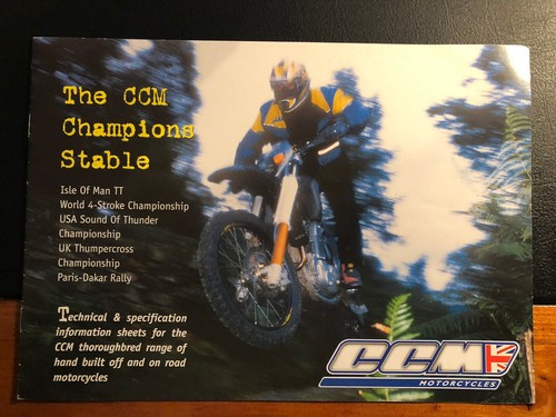 Genuine ccm 604 motorcycle - genuine,