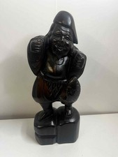 Vintage Carved Wooden Statue