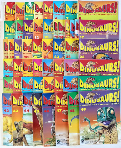 Dinosaurs magazine orbis 1992 - magazine,