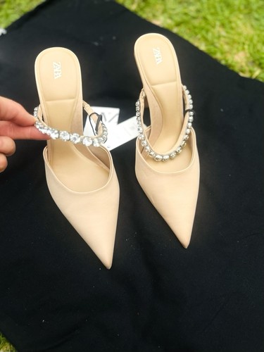Zara nwt nude satin - nwt,