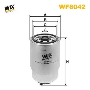 Fuel filter wix filters - fuel,