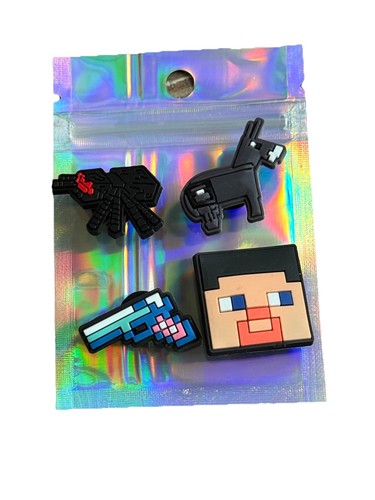 Minecraft croc charm shoes - minecraft,