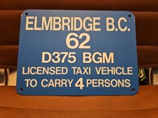 Vintage hackney carriage taxi - vintage,