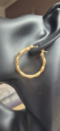 Gold plated bamboo - plated,