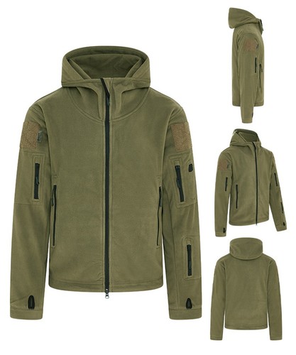 Green tactical recon fleece - green,