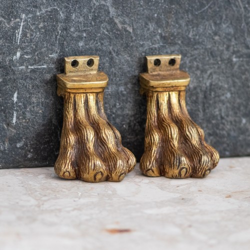 Pair guillt bronze - pair,
