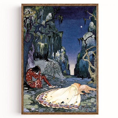 Vintage fairy tale - fairy,
