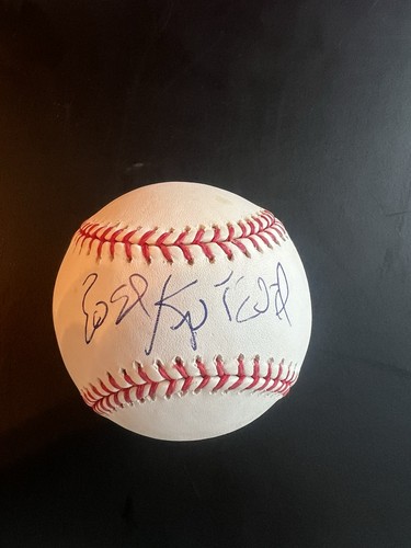 Evel knievel signed baseball - knievel,