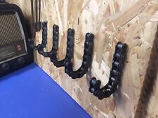 industrial Chain hook wall mounted Steampunk Man cave Recycled