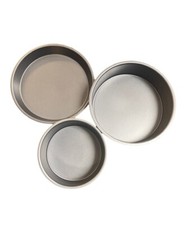 Tart Pan Set 3pc Non Stick