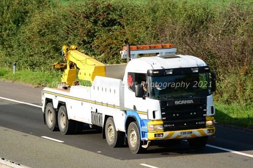 Truck photo 12x8 scania 124c - truck,