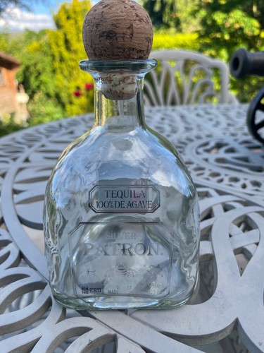 Patron sılver tequıla bottle - sılver,