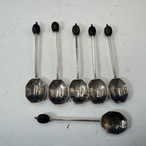 Coffee bean spoons vintage - coffee,