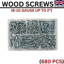 Assorted Box of Wood Screws