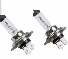2x H7 Headlight Bulbs Fits