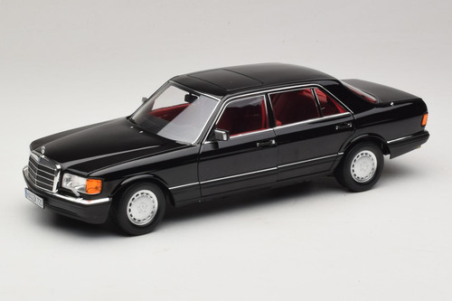 Mercedes 560 sel w126 black - sel,