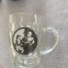 Vintage Dimple Pint Glass