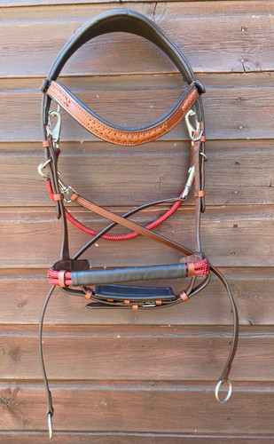 Bitless rope bridle - rope, pull