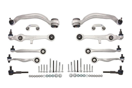 Wheel suspension arm set - , front
