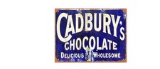 Cadburys chocolate retro look - retro,
