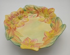 Vintage Royal Venton Ware J. Steventon & Sons Floral Serving Bowl