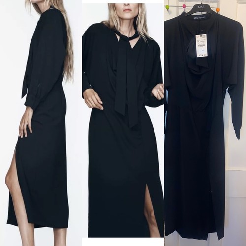 Zara size black long - uk, 14