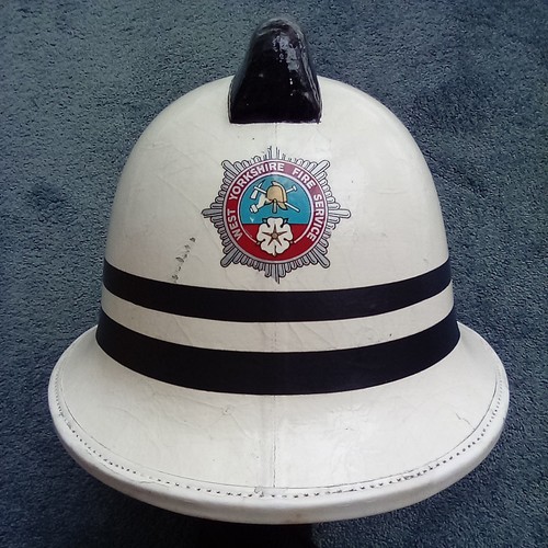 Vintage firemans helmet - vintage,