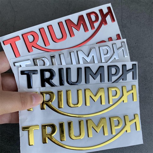 Triumph motorcycle gel - triumph, 3d