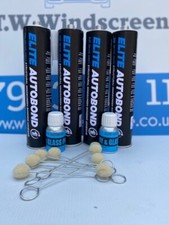 RENAULT VAN MULTI SIDE WINDOW BONDING GLUE ADHESIVE PU SEALANT  x 4 = PRO KIT