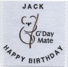 Hand Made Embroidered