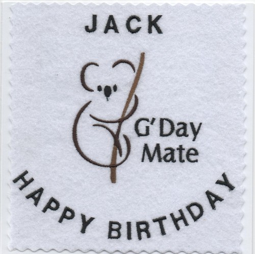 Hand made embroidered - made,