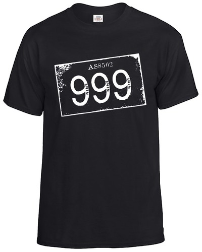 999 nine punk shirt skull - 999, t-shirt