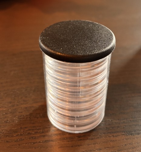 Coin capsules tube 39mm - coin,