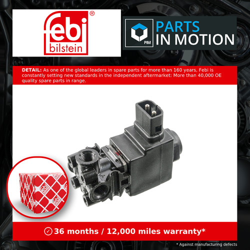 Solenoid valve 21658 febi - 21658,